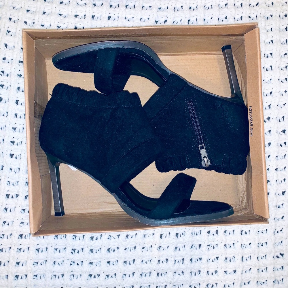 ❤️❤️ | Black | Shaye Heeled Sandal | Mi.iM | 8.5